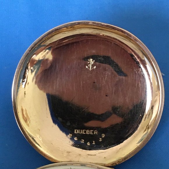 Antique Waltham 1898 Pocket Watch size 6s 14k gold & Gold Filled Runs - Picture 6 of 10